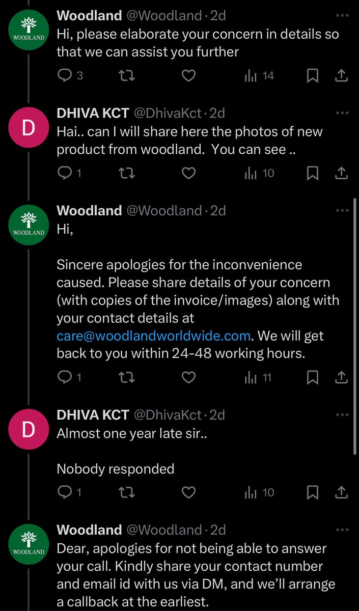 Harry22jan's tweet photo. @Woodland 

Is it true ???
You don’t return customers’s money for 1 plus years ??
Refer to the attachment !! https://t.co/MfjJxUAEzx