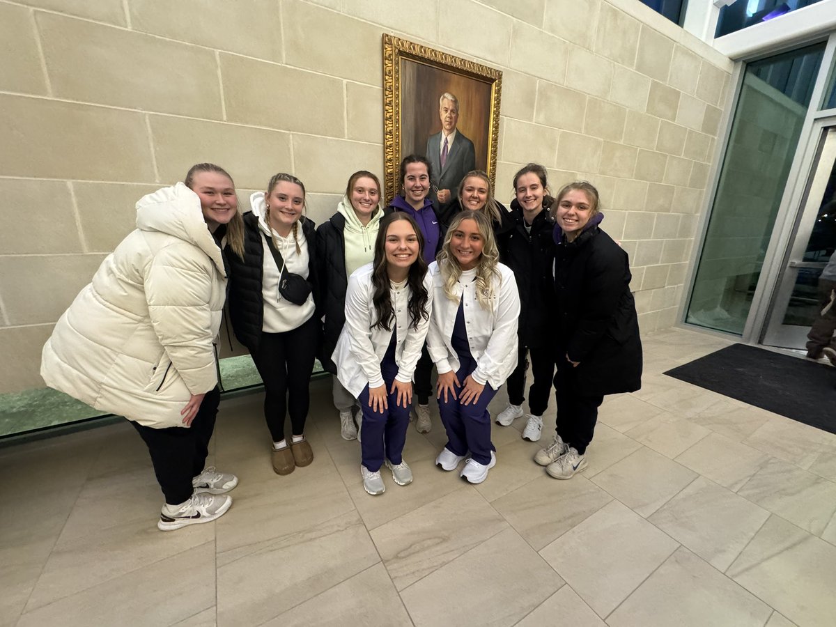 UMU_Softball's tweet photo. Congratulations to Josie and Kyndall on earning their white coats! We are so proud of you 💜 https://t.co/3lpjvOsZBU