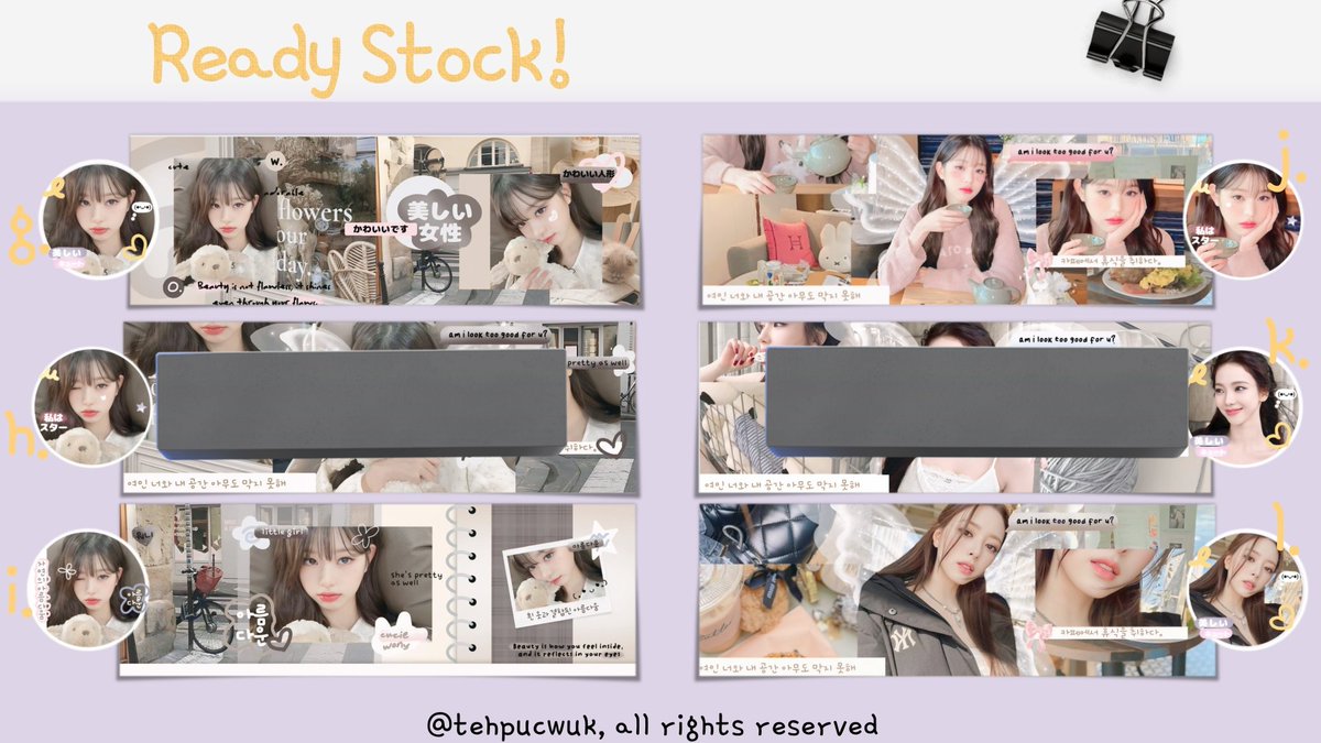 A retweet will be appreciated! ♡

HALO HAI! 🩷 Aku bawa layout GG ready stock nihh yg berminat boleh langsung dm aku yaaa.. 

👛 : 6.OOO /each 
⭐️ payment QRIS

#zonauang #zonaba