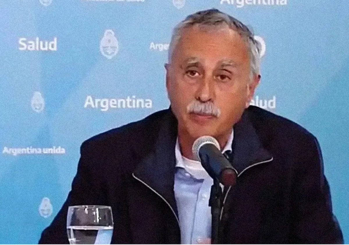 sergiopeinador's tweet photo. Mario Lugones 
ministro de salud 
Les dejo la foto ,porque muy pocos le conocen la cara ,solo conocen sus políticas de vaciamiento y des financiamiento de la salud pública Argentina https://t.co/MNcLaMcfkG