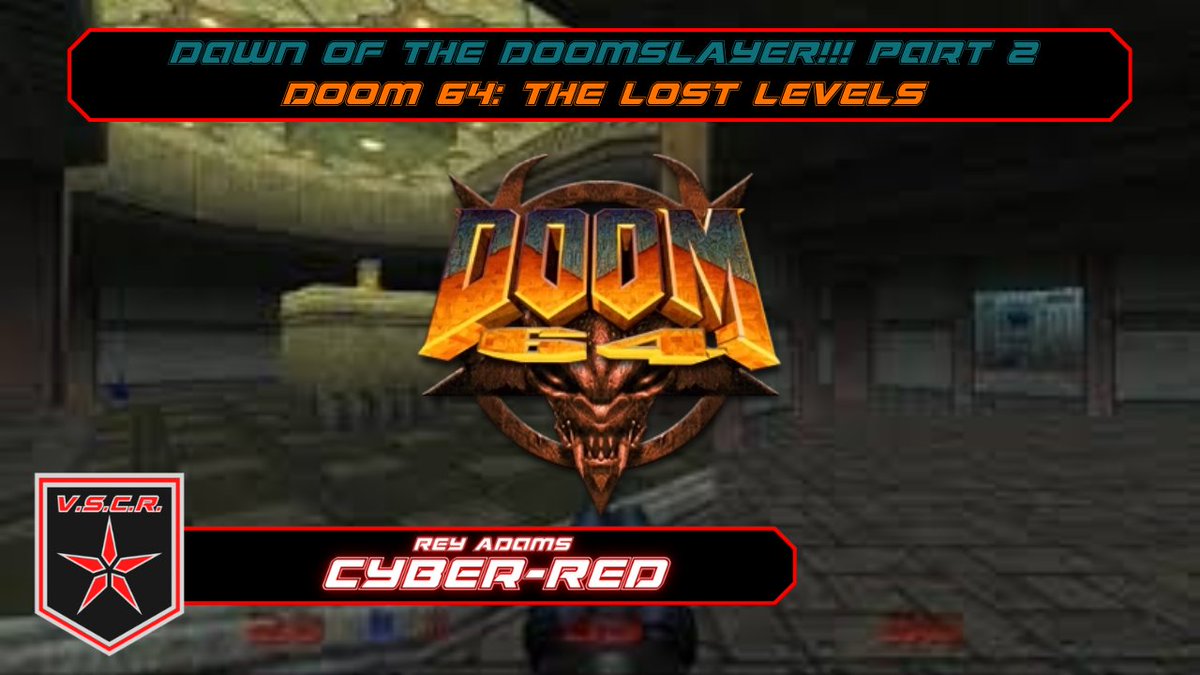 ReyAdamsVT85's tweet image. INCOMING TRANSMISSION!
#CyberRedLIVE

Tonight, we're (hopefully) finishing up our #DOOM64 playthrough!

#VtubersUprising
(⬇️🔗⬇️)