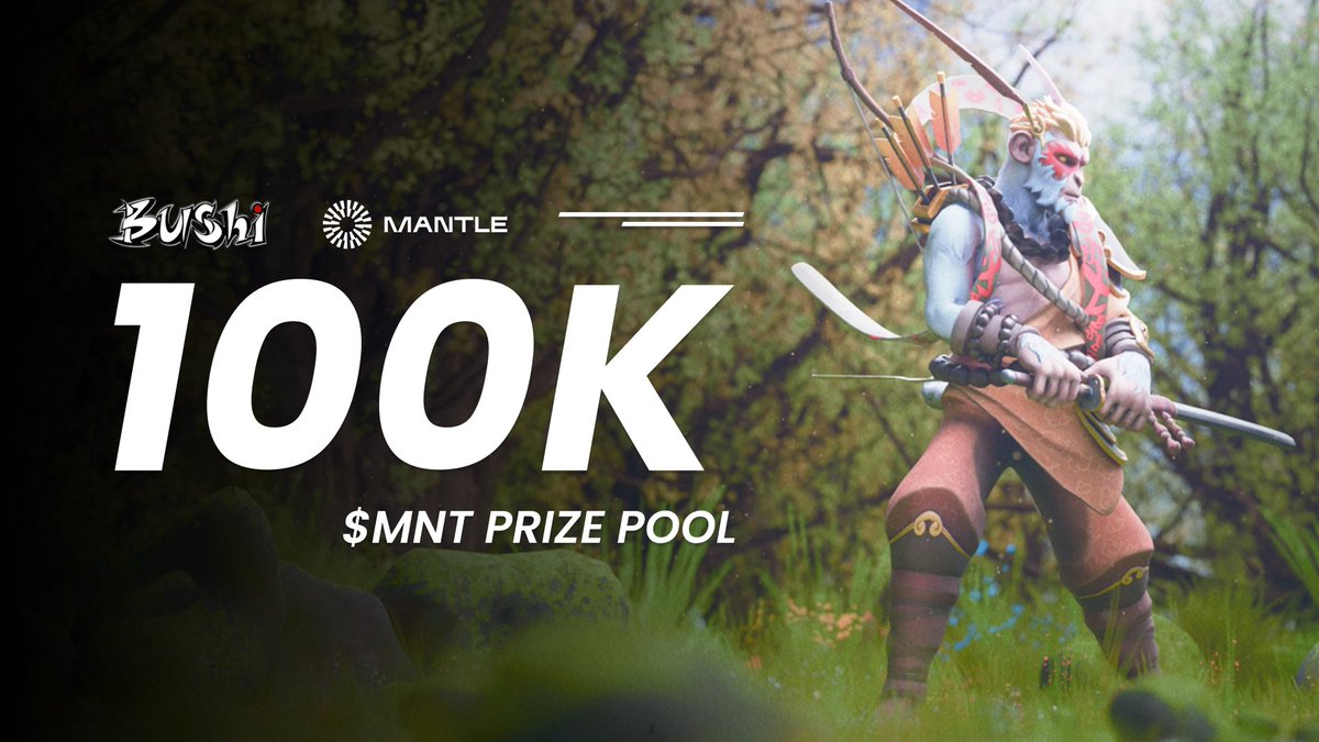 playBushi's tweet photo. We are extremely excited to announce our 100K $MNT Prize Pool for our upcoming event in collaboration with @Mantle_Official 

We've been developing the next expansions for Bushi and we're finally ready 😈

More details will be released soon, we hope you're prepared 🔥 https://t.co/v3EtaUmtmG