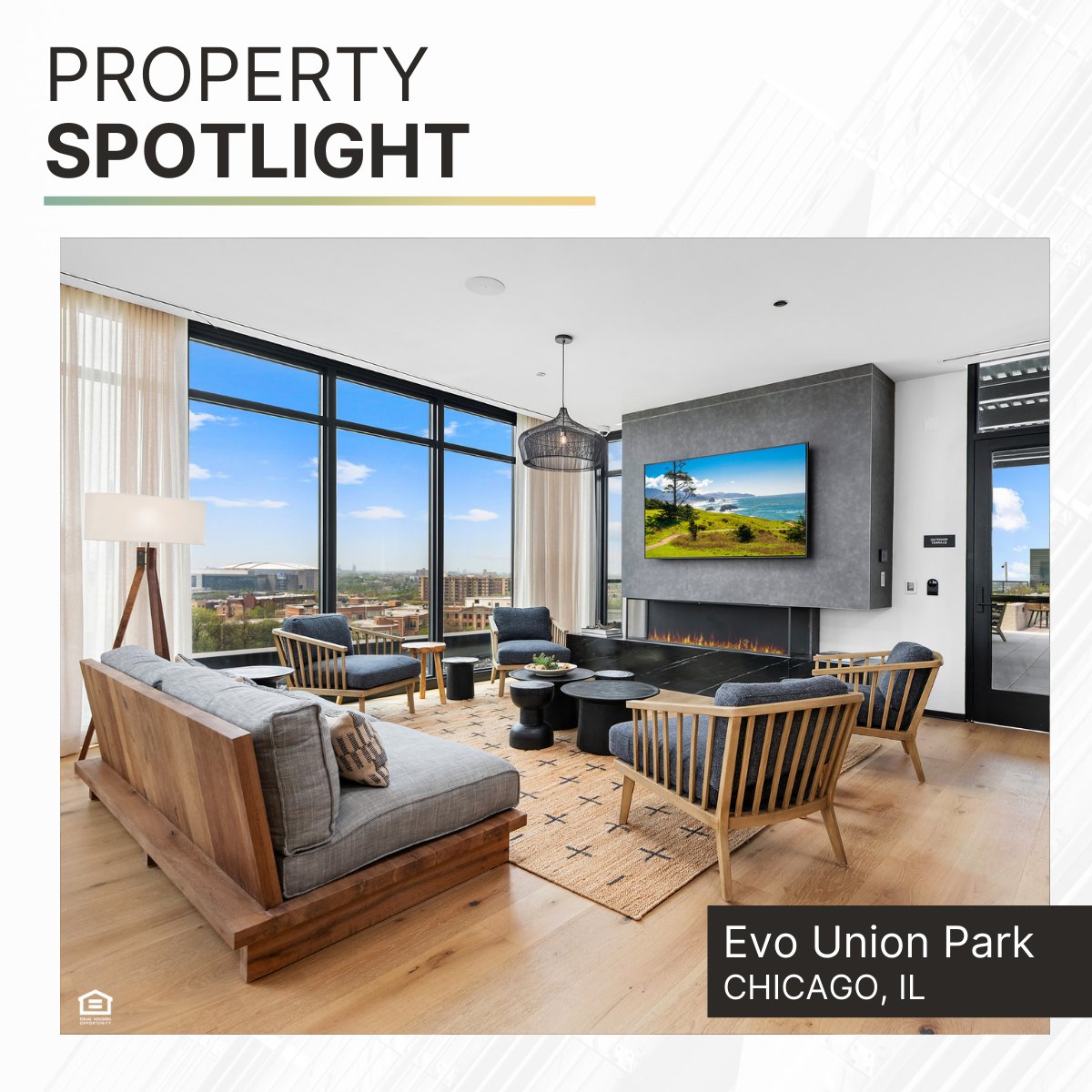 Relax, mingle, and make memories in Evo Union Park’s resident lounge. 💥🏡

With tons of space to entertain, every gathering becomes an instant hit. Who’s ready for some fun? 🙌

Explore life in our Chicago community.
#LiveMarquette #MarquetteManagement #ChicagoIL #EvoUnionPark