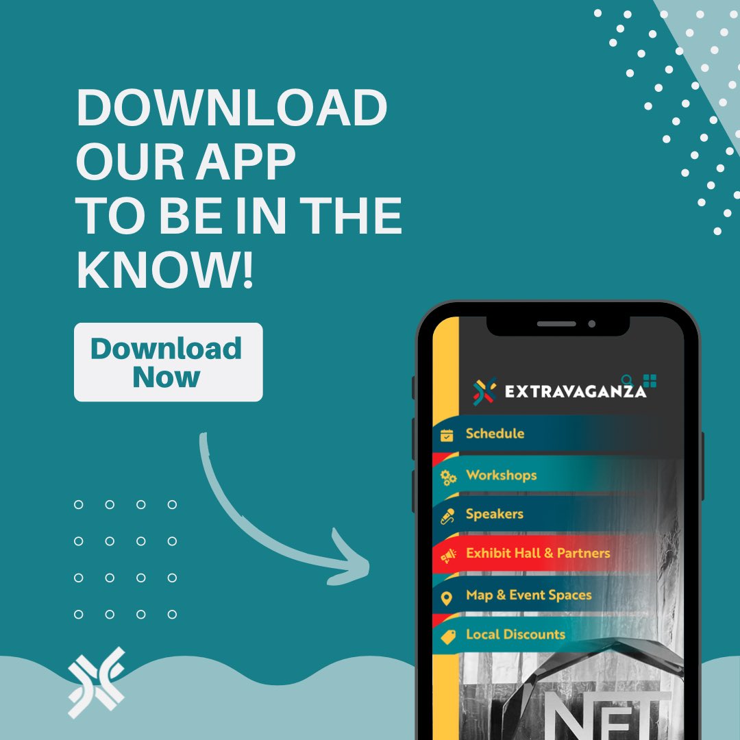 Joining us in Louisville? Download our app to see the full schedule, explore maps of the event spaces and descriptions of our workshops. Search “ELCA Extravaganza” in your App Store #Ext25