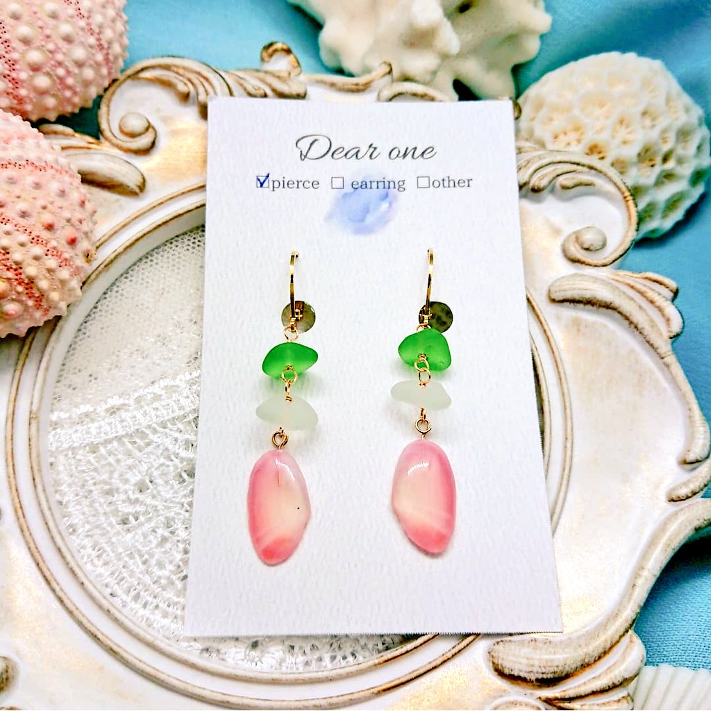 こちらのイベントに参加させていただきます✨

さくら貝など春のアクセサリー、たくさんご用意します🎵

#きらめきめると #シーグラス #ハンドメイド