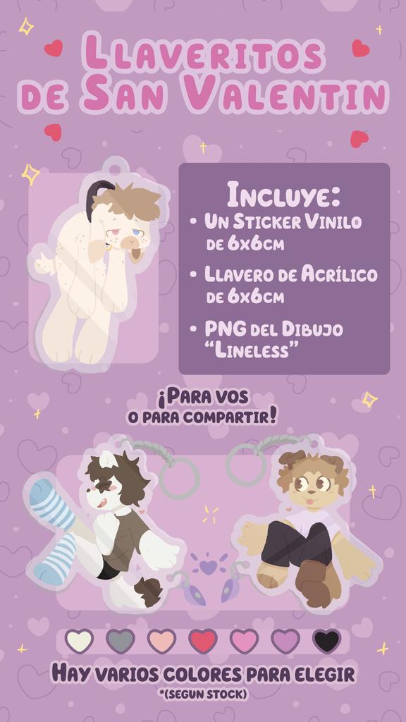 Spoopy_Dyno's tweet photo. ----------------[06/24]----------------  
     ✨LLAVERITOS DE SAN VALENTÍN ✨   
  
🐾 TE* dibujo: Enero y Febrero
🌱 TE* llaveros: Una vez terminados todos los slots
*TE (Tiempo de Entrega)

🇦🇷 Envío a cargo del comprador o para retirar en meets
 
🍂 DM: @Spoopy_Dyno https://t.co/iIPhFa7Uao