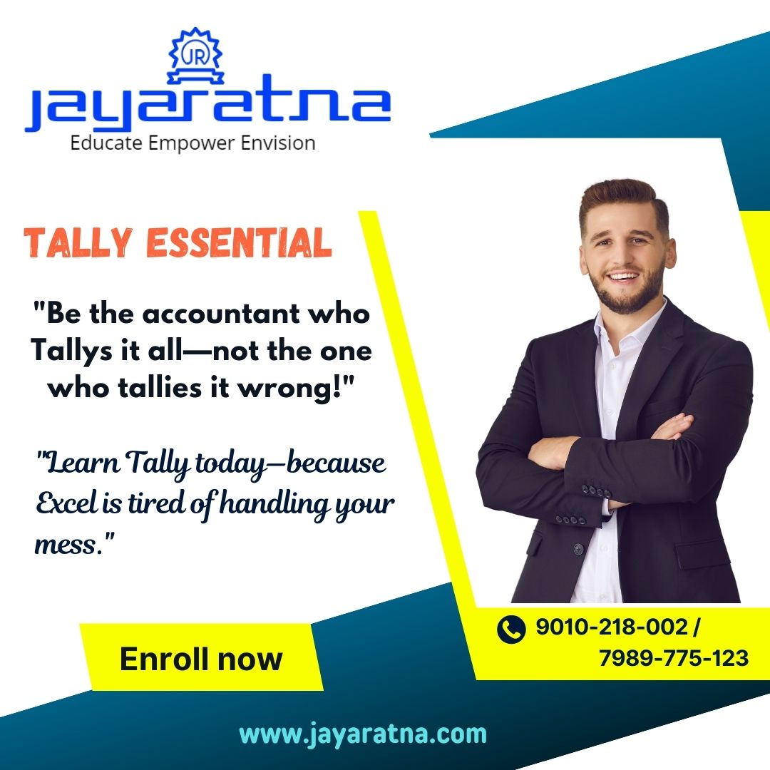 sandysikharam's tweet image. 💡 Be the accountant who Tallys it all—not the one who tallies it wrong! 💡

Stay precise, stay professional, and let your numbers do the talking. 📊💼

 #learntally #learntallyprime #careergrowth #AccountingLife #AccuracyMatters #FinanceProTips #jayaratna #hyderabad