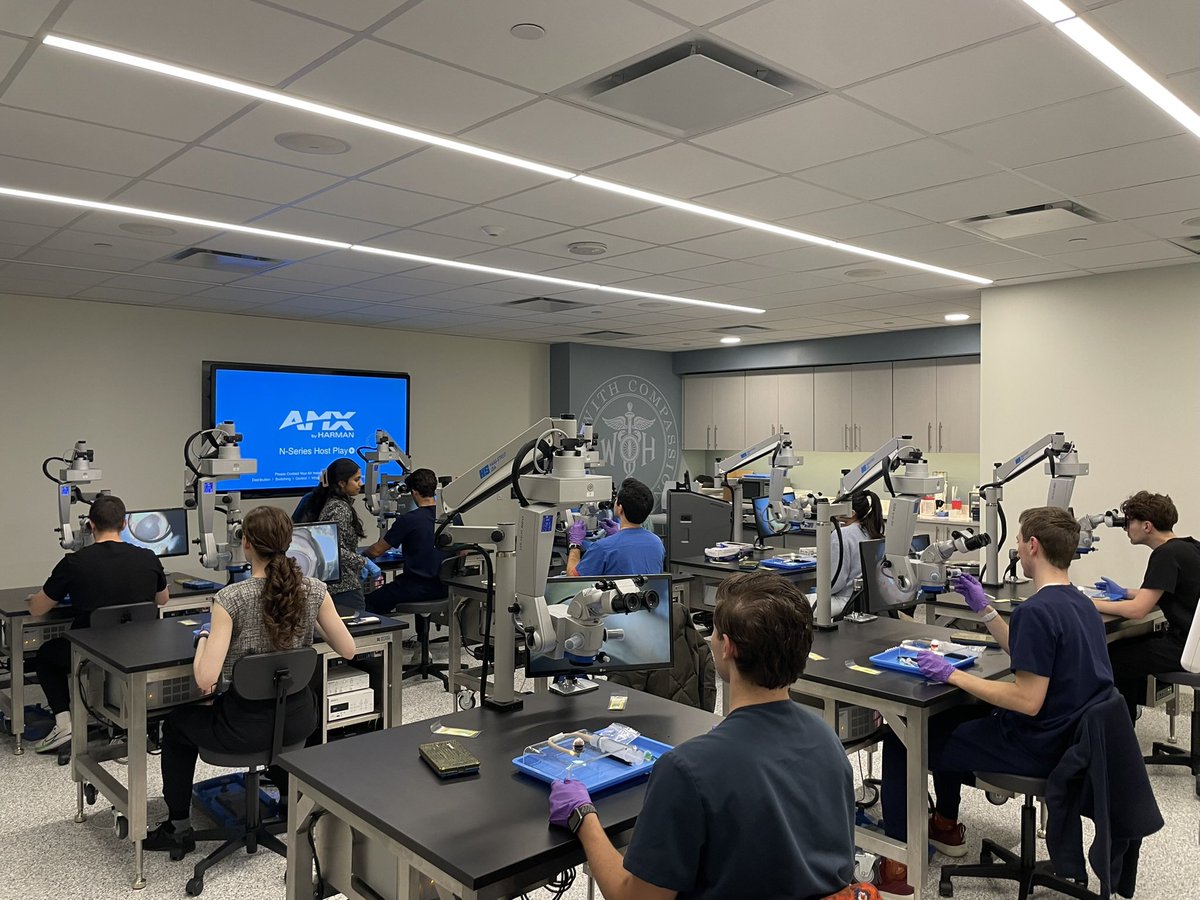 Great experience practicing corneal suturing on ruptured globes at this year’s Wet Lab!

Huge thanks to Dr. Udyaver for guiding us through the technique under a microscope, and all students who participated!