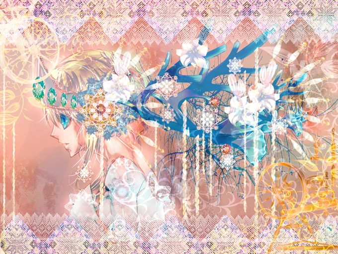 昔の絵出てきたおひめさまーー 