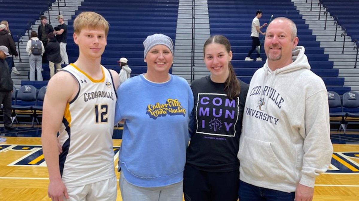 Cedarville Athletics (@cujackets) on Twitter photo .<a href="/CedarvilleWBB/">Cedarville WBB</a> and <a href="/CedarvilleMBB/">Cedarville Men’s Basketball</a> teams rally for Heather Sellars in fundraising event! bit.ly/4jtmne1 .<a href="/CedarvilleWBB/">Cedarville WBB</a> and <a href="/CedarvilleMBB/">Cedarville Men’s Basketball</a> teams rally for Heather Sellars in fundraising event! bit.ly/4jtmne1