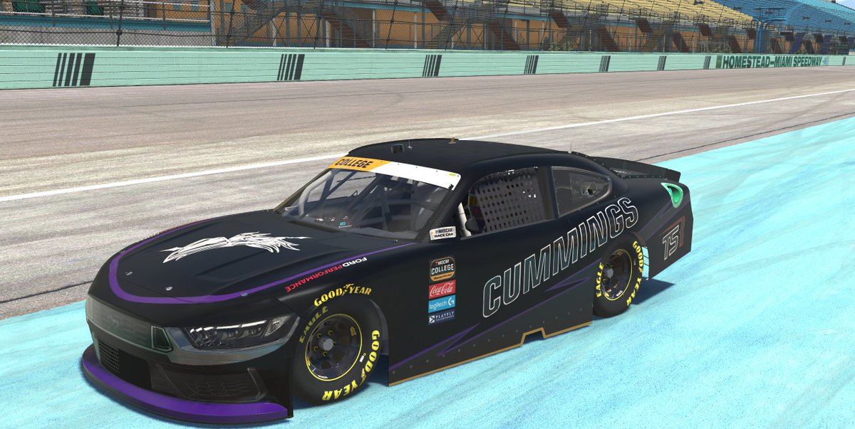 Blink and you'll miss it!

We're going to the eNASCAR College Series by <a href="/playflygg/">Playfly College Esports</a> finale (hopefully😅) with a neon-style scheme design in the #eCiSDesignYourRide competition

Paint scheme with the most likes wins the contest

Simple, sleek, stupendous!

<a href="/ENASCARGG/">ENASCAR</a> <a href="/iRacing/">iRacing</a>