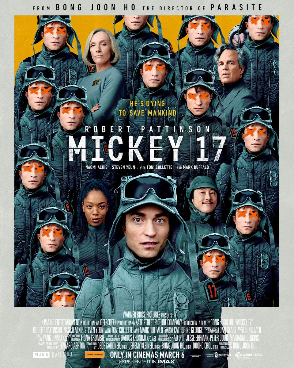 All jobs are hard, his is to die for. #Mickey17 – only in cinemas March 6.