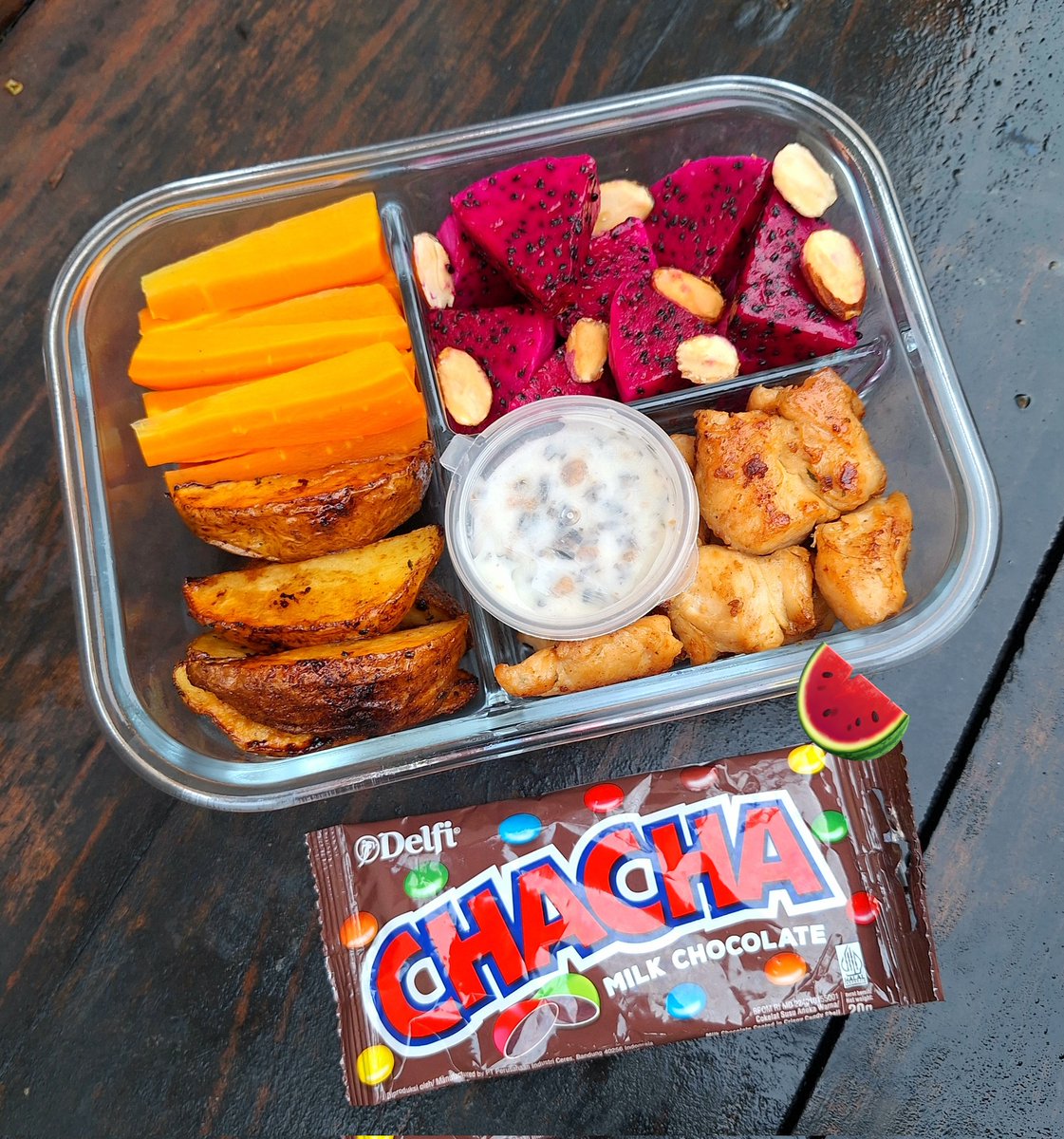 sanitamima's tweet photo. #BekalHariIni enak & cantik: grilled chicken with tartar sauce 🍗✨️
Lagi niat spesial kotak bekal baru dan ternyata muat buanyak.
#lunchbox #menuoftheday https://t.co/zLT40uZ2rk