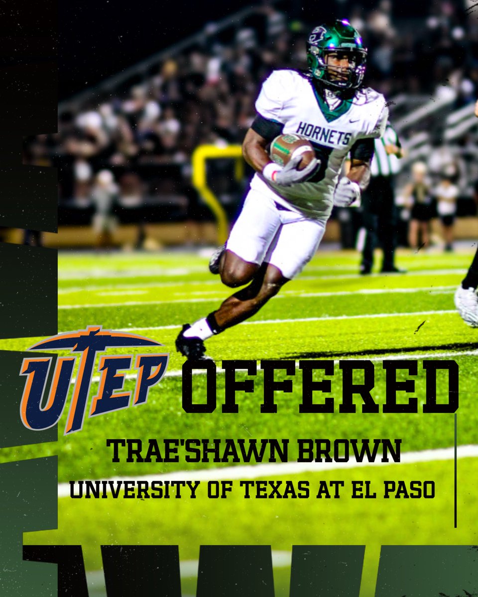Traeshawn (@traeshawnbrown) on Twitter photo #AGTG After a great conversation with <a href="/COACHJMACRB/">Jourdan McNeill</a> I am blessed to receive an my 2nd D1 offer from the University Of Texas Elpaso๐งกโ #AGTG After a great conversation with <a href="/COACHJMACRB/">Jourdan McNeill</a> I am blessed to receive an my 2nd D1 offer from the University Of Texas Elpaso๐งกโ
