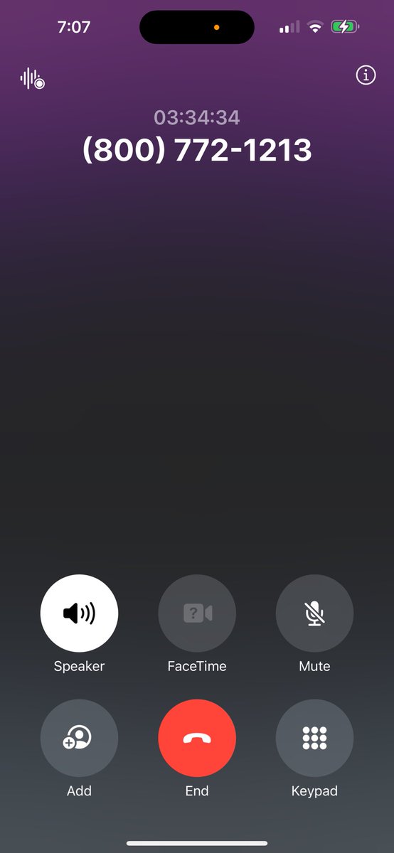 pstoot05's tweet photo. This is sad! And still on hold. @SocialSecurity https://t.co/vvXD0Hn0ll