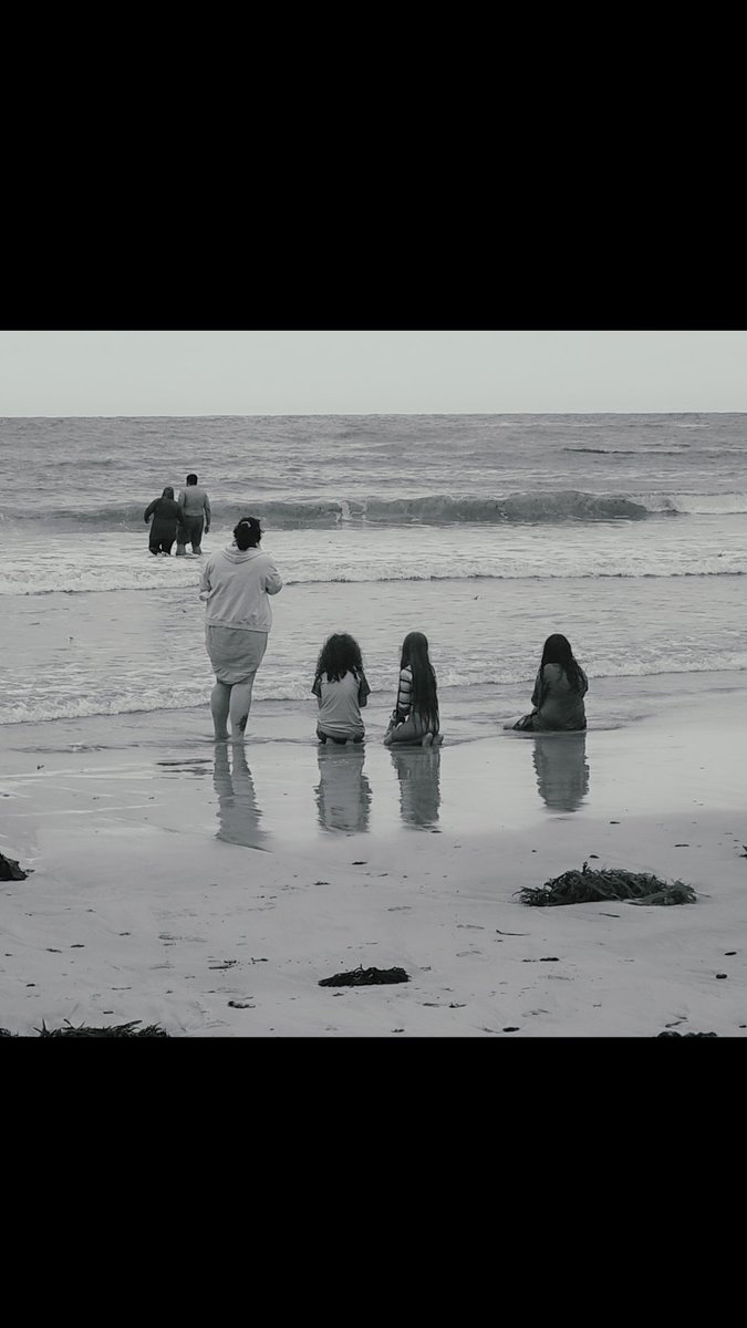 Taking the Munchkins out to teach them our traditional Pipis harvesting. Unfortunately, due to contamination, l can't show them how we cook &amp; eat them. Traditional foods are in very limited supply, so we return what we harvest. <a href="/mrngunnawal/">Koori Brotha</a> <a href="/HollyNortham/">Dr Holly Northam OAM RN RM</a>  #traditionalfoods