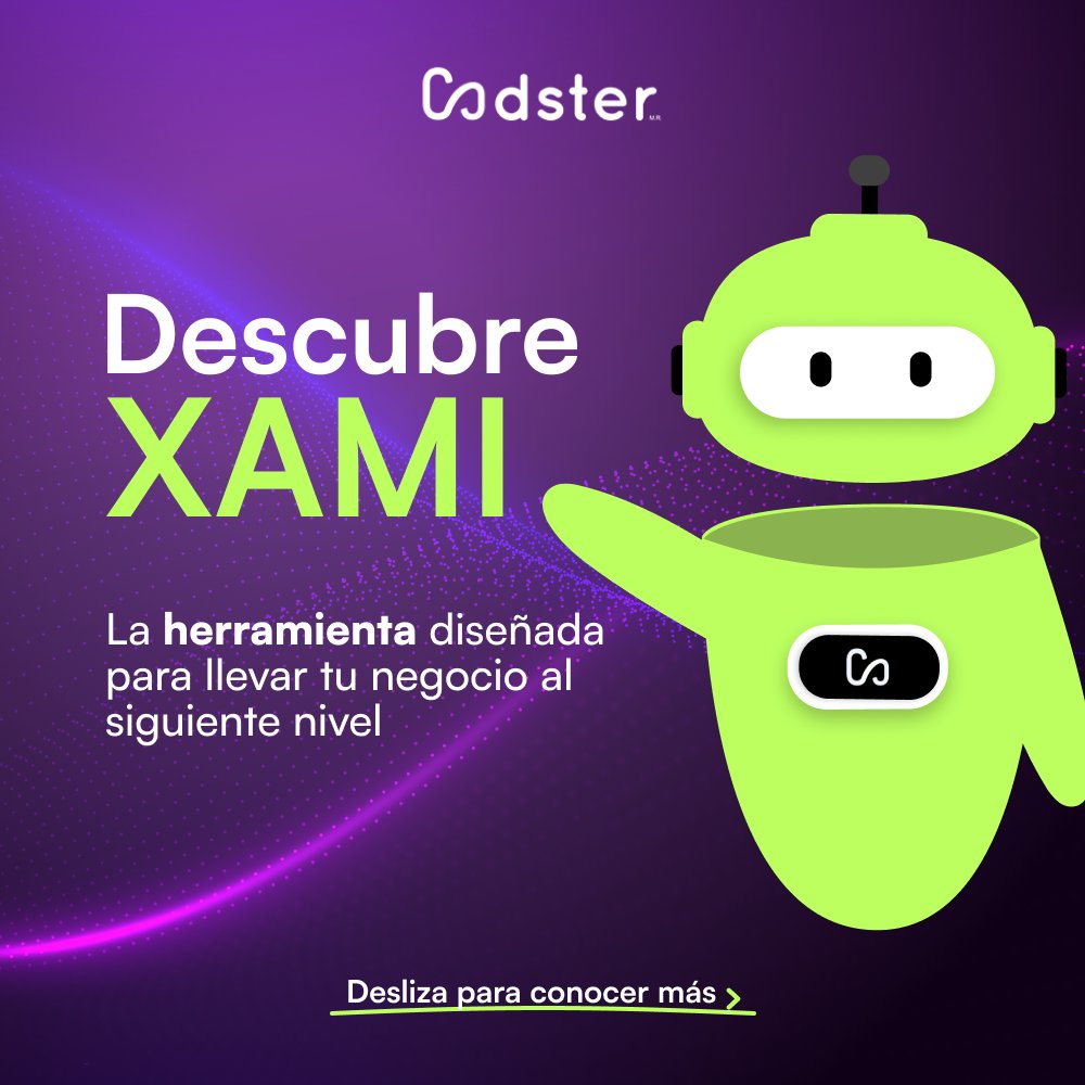 Codster_io's tweet photo. ¿Conoces XAMI? 🤖 La herramienta de IA Conversacional que potencia tu empresa.

Mejora tu servicio al cliente, analiza leads y más. 🚀
👉🏽 https://t.co/dTz3BByIL8

#GenAI #InteligenciaArtificial #Chatbot https://t.co/4DB2h6e7zr