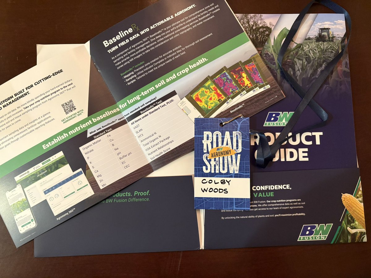 Powerful insights shared today during the <a href="/bw_fusion/">BW-Fusion</a> #AgronomyRoadShow! Working to get everything we can out of every acre. The agronomy company that offers season-specific products tailored to individual farmer’s needs! “Farming smarter, not harder!”