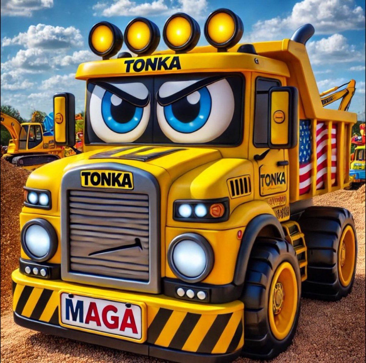 TAKE A RIDE WITH $TONKA TRUMP 

vec.fun/token/SOLANA:q…

qGNThmRhSqHMdinBSFBiHRhvuyEChBfS7TiQHSVpump

I like this one with the current meta and very memeable aped