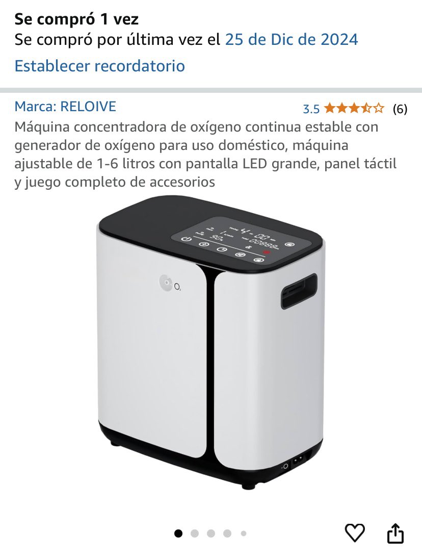 AlbiTAndrade's tweet photo. Vend0 concentrador de oxígeno de hasta 6lts x min.
Nuevo y sellado

Precio de página + Courier. 
$515

Dale un repost 🙏🏼 https://t.co/EiVCTuy8sN