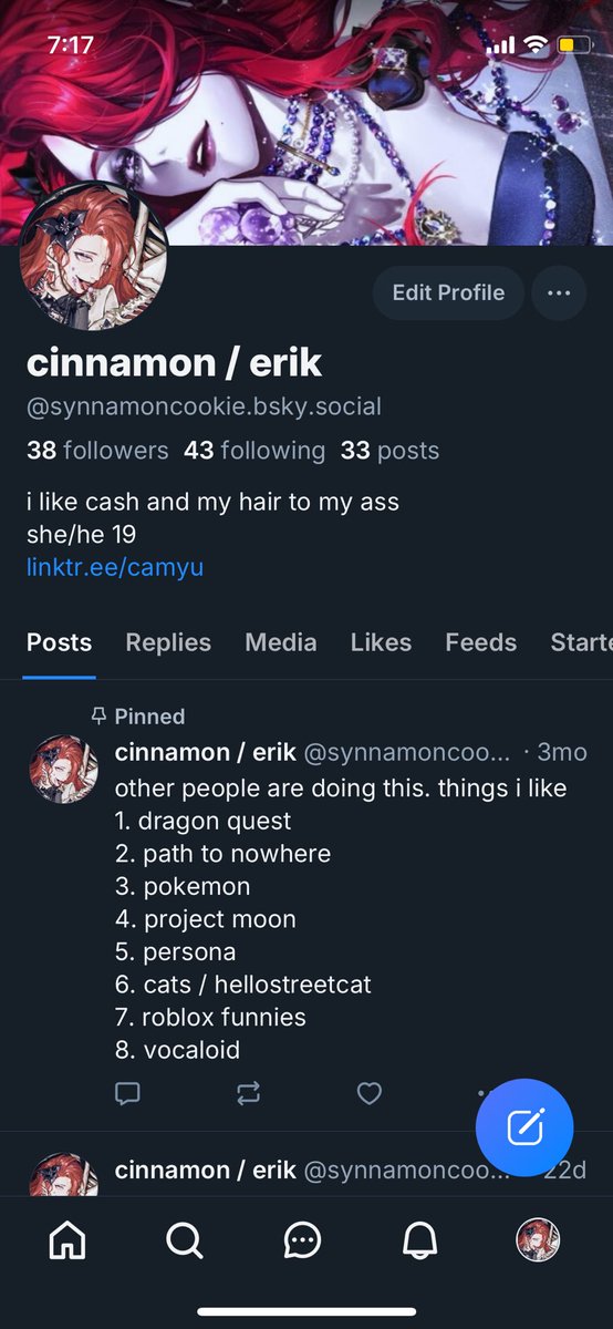 🪓 cinnamon/erik ₍Ꙭ̂₎ tweet media