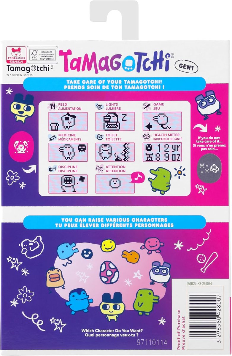 Bandai Namco Refreshes Tamagotchi Original Packaging for Third