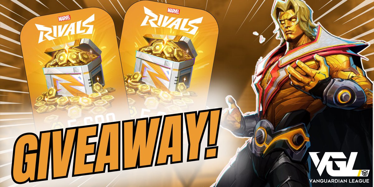 Time For Another Giveaway! 🔥 2,180 LATTICE WILL BE GAVE OUT FOR MARVEL RIVALS DO THE FOLLOWING BELOW 👇 

➡️ TO ENTER:
✅ Follow <a href="/KayesKnows/">𝙆𝙖𝙮𝙚𝙨 ☆</a>
✅ Retweet
✅Comment your platform

🔥Giveaway ends in 5 days! All platforms and regions can participate🔥 #MarvelRivals
