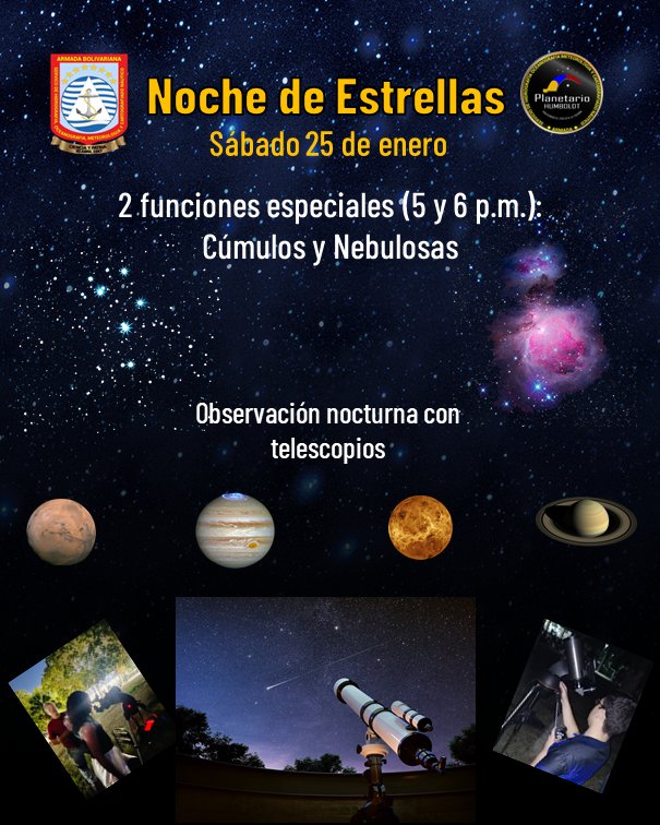 Planetario Humboldt tweet media