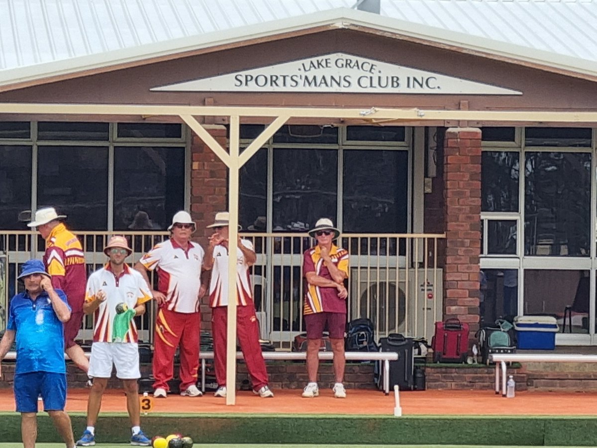 We enjoyed our visit to Lake Grace Bowling Club earlier this week. #talktoamate