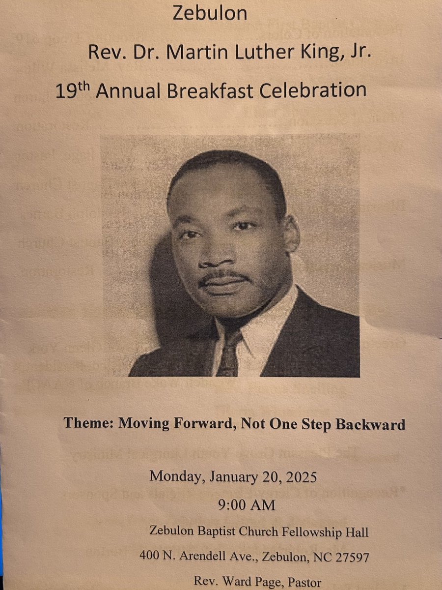Barnanne Creech (@bwcreech) on Twitter photo Wow ! So proud of our <a href="/Zebulon/">Zebulon</a> middle Career & Technical Student Organization members from @ncfccla, @nchosa & @nctsa, @ncffa who helped served at the Zebulon Rev Dr. Martin Luther King Jr. Breakfast on Mon 1/20! Love their community service hearts!
<a href="/wcpssEastern/">Eastern Area WCPSS</a>
<a href="/WCPSS_CTE/">WCPSS CTE Programs</a> Wow ! So proud of our <a href="/Zebulon/">Zebulon</a> middle Career & Technical Student Organization members from @ncfccla, @nchosa & @nctsa, @ncffa who helped served at the Zebulon Rev Dr. Martin Luther King Jr. Breakfast on Mon 1/20! Love their community service hearts!
<a href="/wcpssEastern/">Eastern Area WCPSS</a>
<a href="/WCPSS_CTE/">WCPSS CTE Programs</a>
