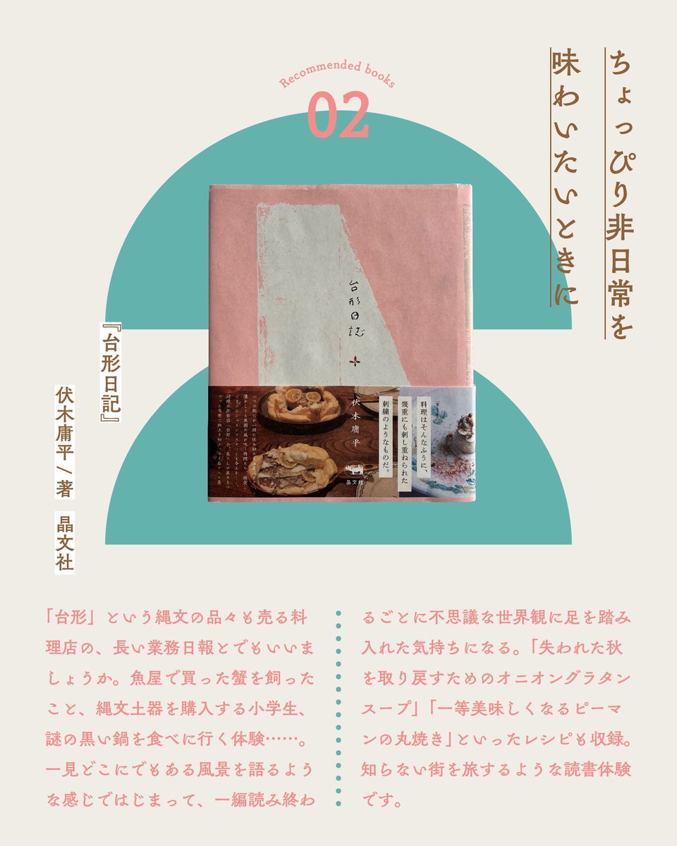 NEXTWEEKEND_jp's tweet photo. 【Life is a Picnic Magazine】

新しい心持ちになり、何でもできそうな気持ちが湧いてくる1月。

今回はブックディレクター鈴木美波さんに、
「小さな気づき」をくれる本を教えてもらいました。

https://t.co/pCVfFH3Oj0 https://t.co/FCwpIYdqPp
