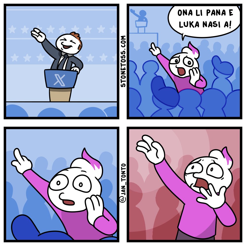 jan_tonto's tweet photo. bonus comic 11 - luka ike

#tokipona #stonetoss #ElonIsANazi https://t.co/vT8tR3ewbt