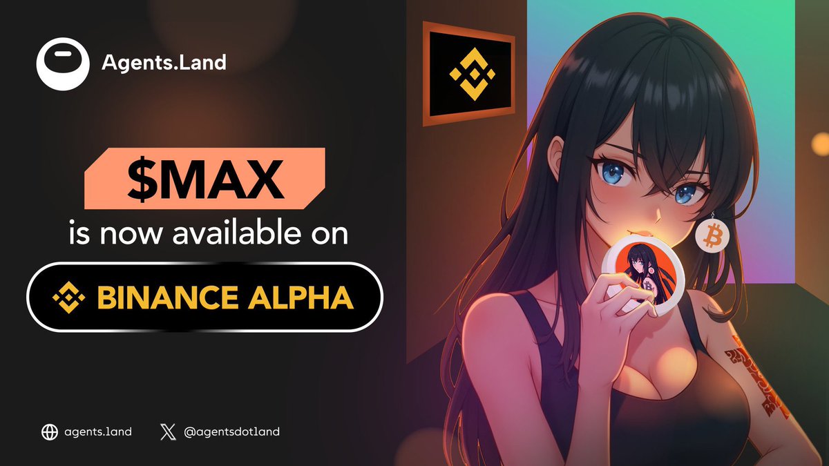 dopeyogi_crypto's tweet photo. Friday the jeets in $max are going to be absolutely crushed 

1st iteration of permission-less launches with no code ai agent creation will go live

Also Max was listed on @binance alpha and all I can say…… 

You do not have enough MAX https://t.co/f5sIRS7rDw