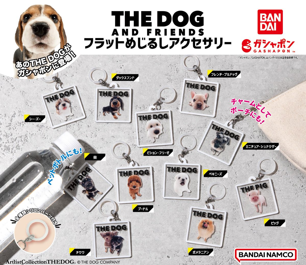 商品情報】 ／ THE DOG フラットめじるしアクセサリー （税込300円