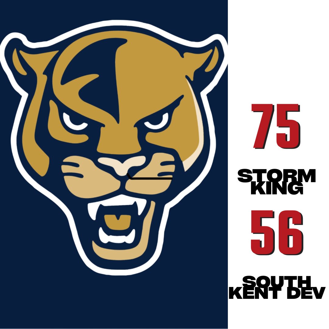 SKScoachluongo's tweet photo. Another W in the books for the Cougars of Storm King!!!!! 3 straight wins now moves us to a 8-4 record overall. At the end of the day we continue to improve as a team all while continuing to develop individually. Looking forward to Saturday at home against Winchedon NYC!!! https://t.co/1d1lp7dlU7