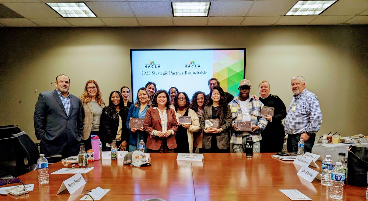 HACLA (@hacla1938) on Twitter photo Yesterday, HACLA’s Strategic Initiatives Unit hosted the 2025 Strategic Partner Roundtable, where service provider execs joined CEO <a href="/LCastroRamirez/">Lourdes Castro Ramírez</a>, CDO Jenny Scanlin & Senior Staff to strategize on improving services for public housing residents. Yesterday, HACLA’s Strategic Initiatives Unit hosted the 2025 Strategic Partner Roundtable, where service provider execs joined CEO <a href="/LCastroRamirez/">Lourdes Castro Ramírez</a>, CDO Jenny Scanlin & Senior Staff to strategize on improving services for public housing residents.