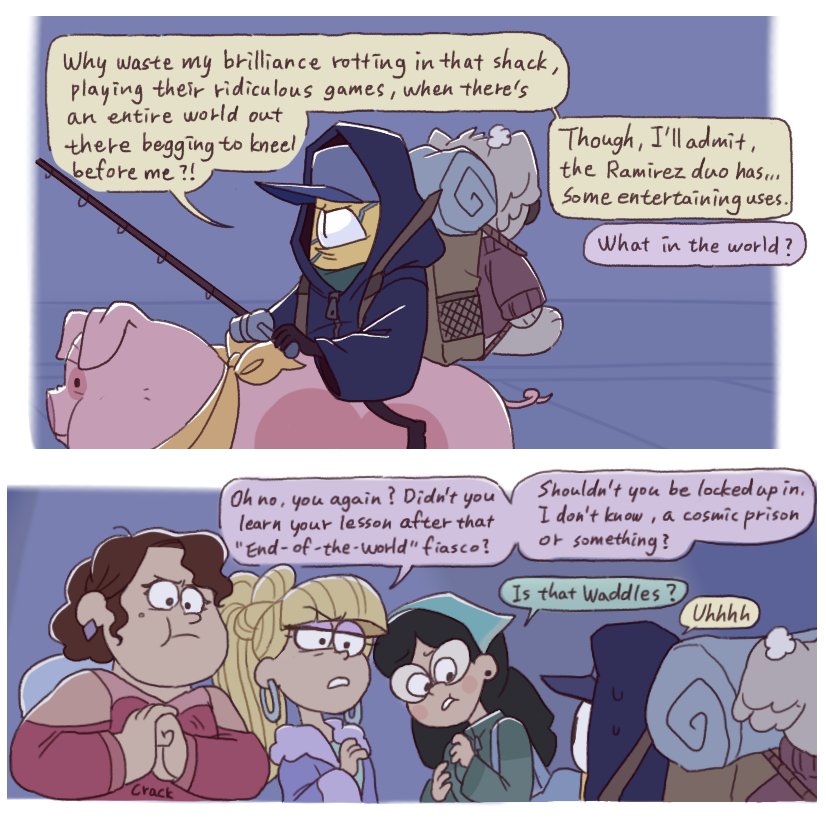 Running off (1/3)

#GravityFalls #HandymanBill