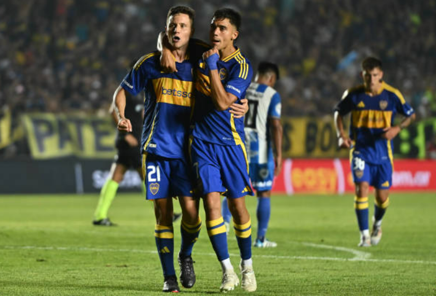 💙💛💙GANOOOO #BOCA!!!!

🔚FINAL:

#Boca 5 (#Zeballos 45+1'; #Merentiel 45'+3'; #Janson 90';  #Gimenez 90+1';  #Zenon 90+3') - Argentino (MM) 0.- #La12Twittera - #CopaArgentina

🔜Próxima ronda, ante el ganador de Atlético Tucumán vs All Boys.

❓¿Qué piensan?