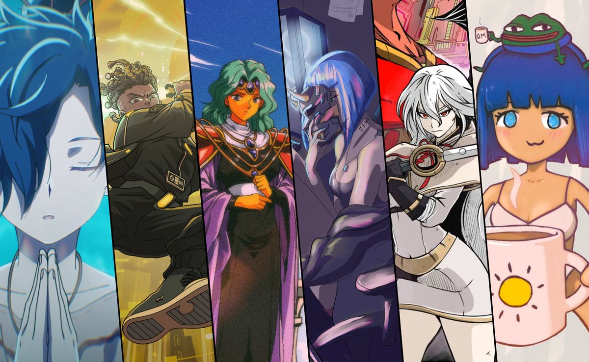 Vanglog_eth's tweet image. Time to show some love. 💕

These communities and teams are still going strong, representing Anime and web3 with passion: @DenDekaDen, @the77bit, @SSDefenders, @thesevens_7, @OutkastOrigins &amp;amp; @uglywaifunft.

Each at their own pace &amp;amp; style, but bringing their visions to life. ✨