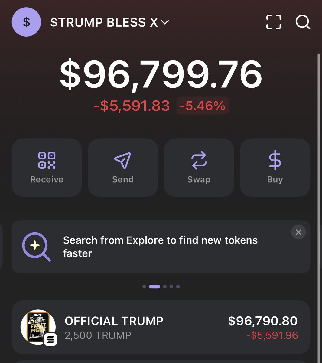 Booksey's tweet image. If you hold $TRUMP and you’re not in this space watching us bless the community with $100K worth of this memecoin.

WYA?