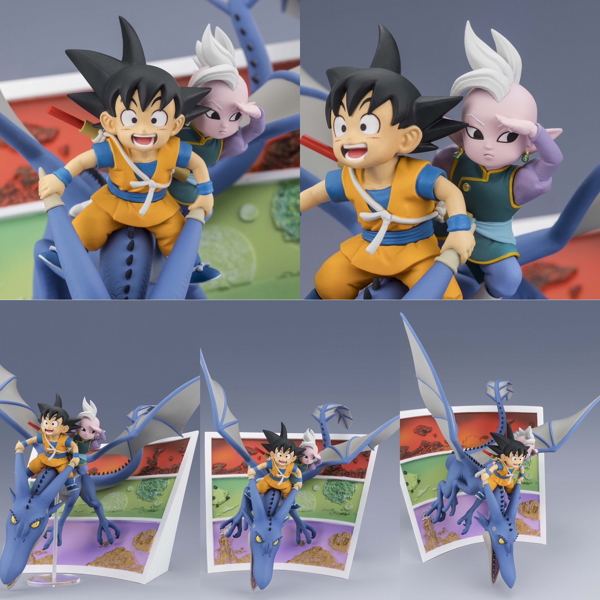 フィギュアーツZERO 孫悟空(ミニ)＆界王神(ミニ)-ようこそ、大冒険へ!! フィギュアーツZERO 孫悟空(ミニ)＆界王神(ミニ)-ようこそ、大