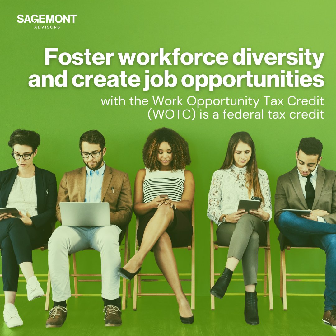 sagemontadvisor's tweet photo. We call this, a win-win! 👏 Businesses can promote workforce diversity and inclusion while gaining federal tax benefits through the Work Opportunity Tax Credit (#WOTC). Learn more about our WOTC services today: https://t.co/YHPlsa0bKZ

#SagemontAdvisors #TaxCredit #Business https://t.co/1laCnuTkS5