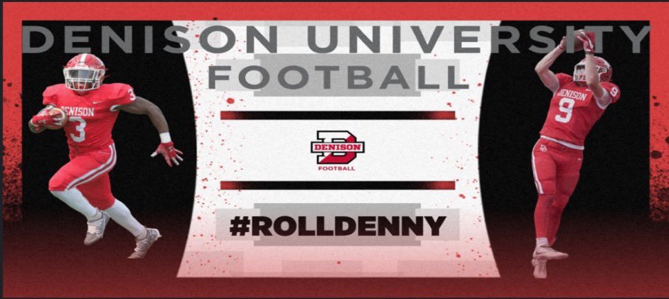 Thank you Denison Football for the junior day invite! <a href="/CoachKJarrett/">Kaleb Jarrett</a>
