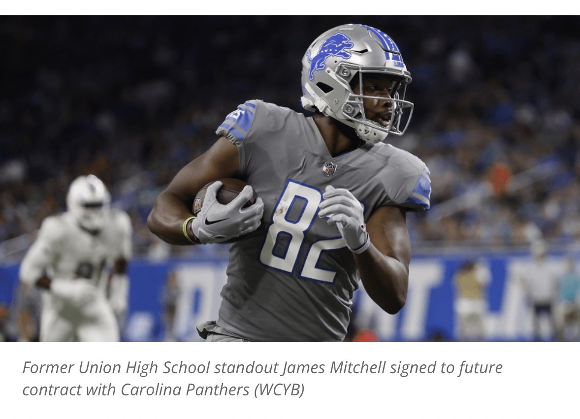 Congratulations to one of Techs own James Mitchell on signing with the Carolina Panthers, best of luck with you James hope to have you on the pod soon!