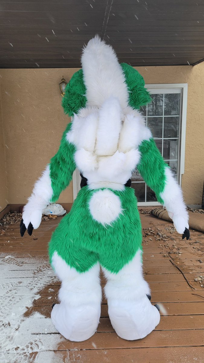 Lycanroxxx's tweet image. FULLSUIT ACQUIRED‼️

Wonderful work by @FruitsOfElune, thank you SO SO much!! He's so comfy and fun to wear, I couldn't be happier with him!