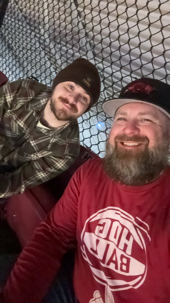 catkkinson424's tweet photo. Catching a ball game with my kiddo! #WPS #CallEm #GoHogs @RazorbackMBB https://t.co/9nh36BnO4A