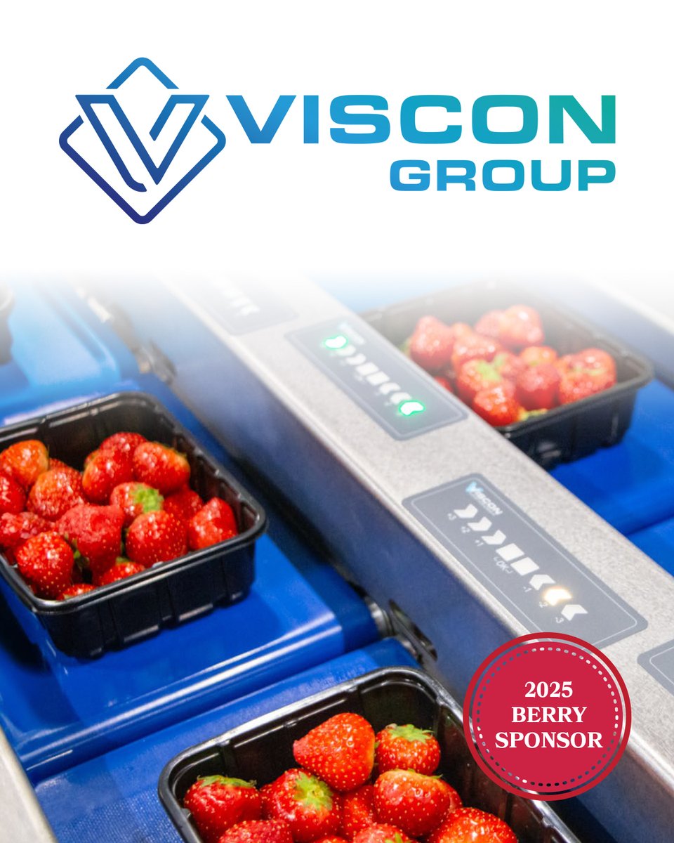We would like to thank Viscon Group for supporting our 2025 Conference as a Berry sponsor! Viscon Group’s passion for agriculture &amp; food processes is only surpassed by the limitless possibilities their technologies have to offer. viscongroup.eu

#NARBA #berrygrowers