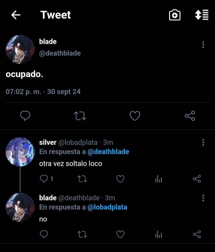ssosunday's tweet photo. •°•° ¡ #sunblade au ! Complicated exes °•°•
Sunday, el nuevo Stelearon Hunter y de paso... le llama la atencion el pelinegro serio y suicida
o
Donde Blade sigue metido con su ex a escondidas y Sunday quien es complice, empieza a tener conflictos con esto... https://t.co/jzW6xfxdDu