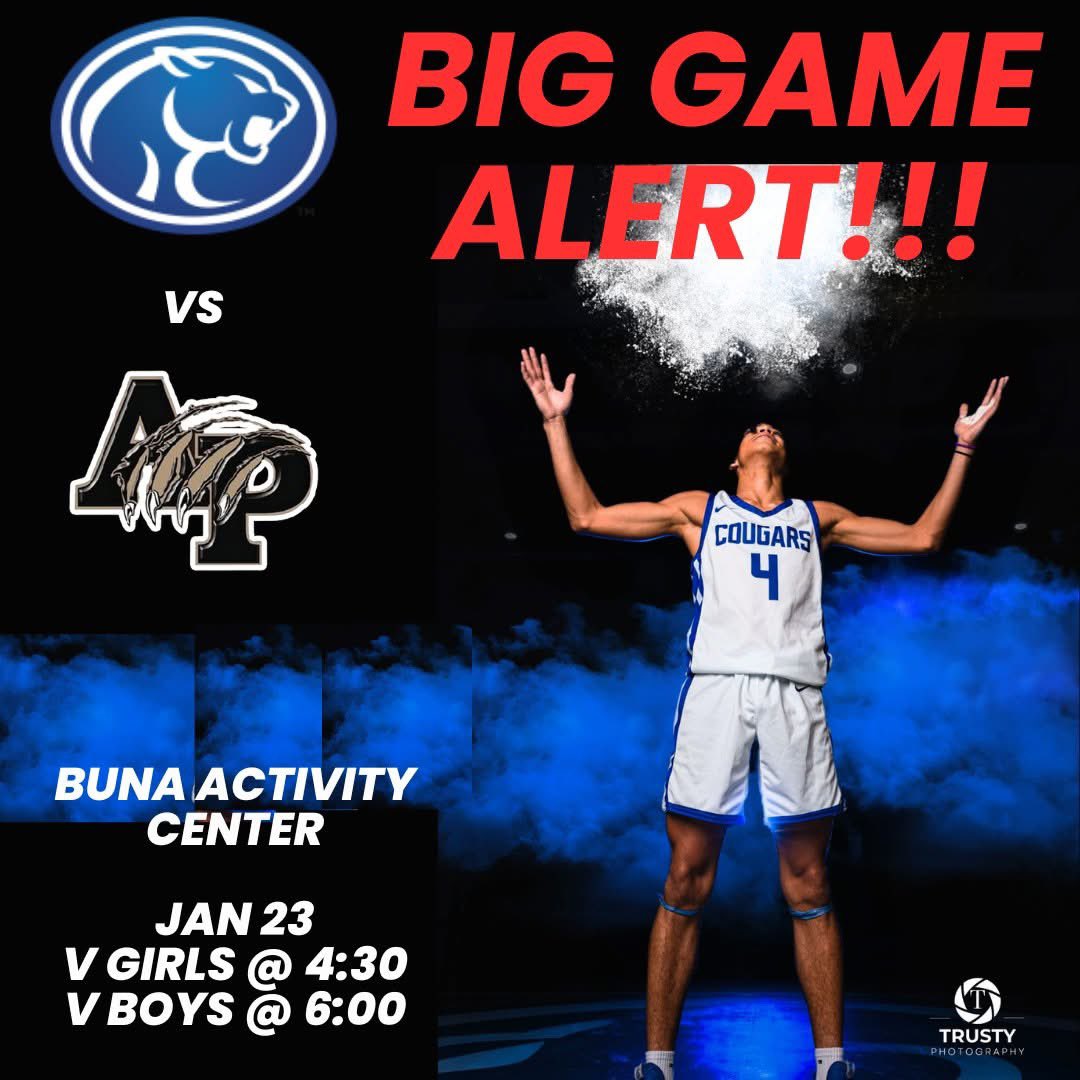 Buna Cougars Basketball (@cougarsbuna) on Twitter photo A lot on the line tomorrow verse the Anahuac Panthers. We need all Cougars young and old to fill the Den. Get to the Gym!! <a href="/BHSCRAZIES/">BHS STUDENT SECTION</a> <a href="/STBA_TX/">STBA-TX.com</a> <a href="/Buna_ISD/">Buna ISD</a> A lot on the line tomorrow verse the Anahuac Panthers. We need all Cougars young and old to fill the Den. Get to the Gym!! <a href="/BHSCRAZIES/">BHS STUDENT SECTION</a> <a href="/STBA_TX/">STBA-TX.com</a> <a href="/Buna_ISD/">Buna ISD</a>