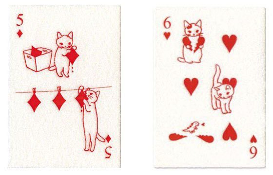 3CC0__'s tweet image. Letterpress Postcards by Pottering Cat, Japan